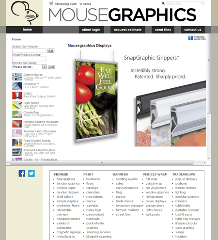 MouseGraphics Displays and Signs Page
